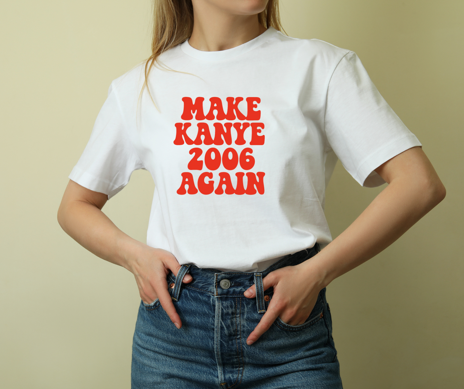 Make Kanye 2006 Again T-Shirt – Retro Hip Hop Graphic Tee