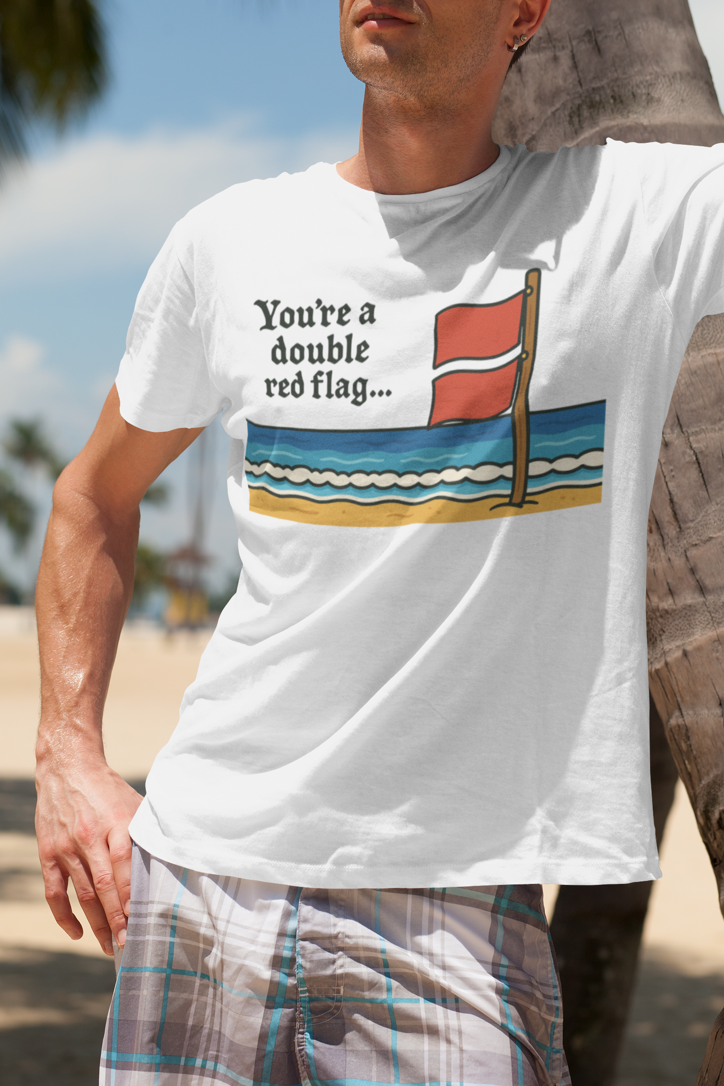 You’re a Double Red Flag T-Shirt