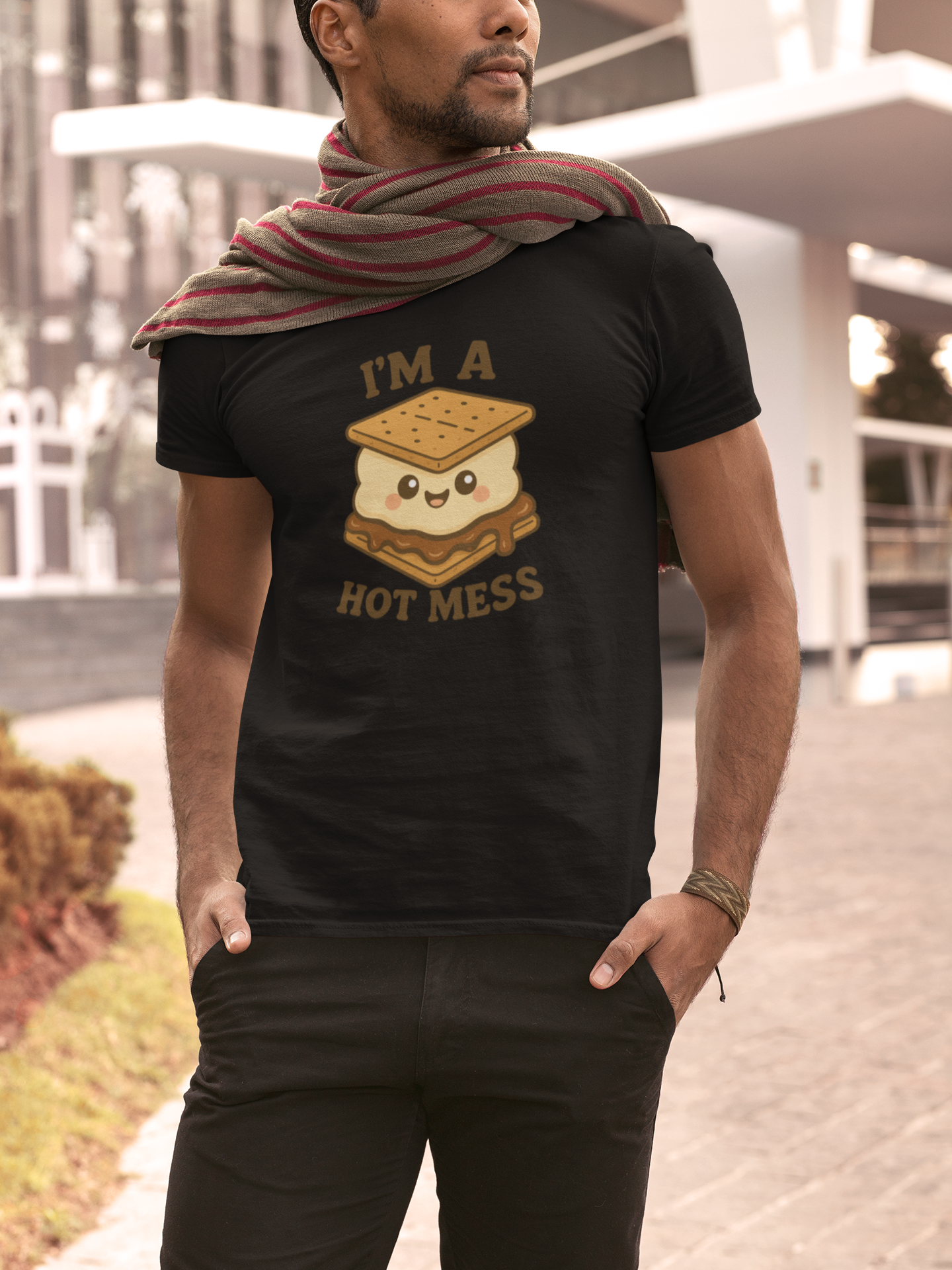 I’m a Hot Mess Funny S’more T-Shirt