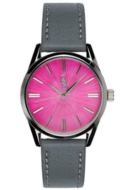 Pink Sunburst Watch