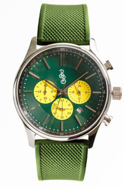 Green and Yellow Chronograph